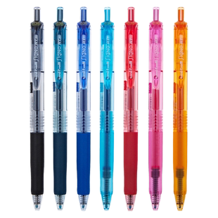 日本uni三菱按动中性笔UMN-138S波点彩色手帐笔0.38/0.5学生速干考试刷题水笔办公签字笔财会记帐笔子弹头105