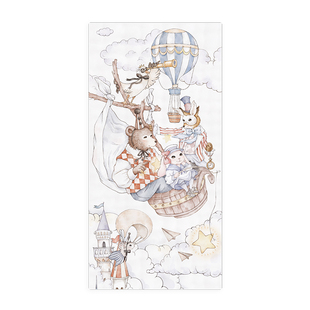 SuviLumi 『2条装』婴幼儿全棉纱布长巾口水巾A类拍嗝吐奶垫