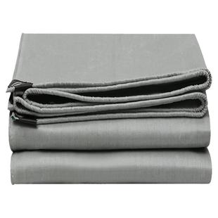 A级灰色暴厚阻燃防火布三防布耐高温电焊布隔热防火阻燃布防雨布