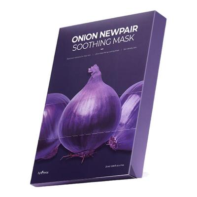 isntree洋葱淡印修复面膜5片/盒*2 冷却面膜改善暗沉