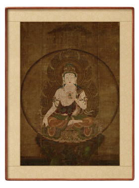 佚名-虚空藏菩萨版画客厅装饰画