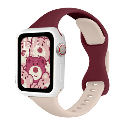 适用9pro/watch6小蛮腰硅胶表带