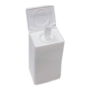 日本进口白色纸巾盒长方体湿巾盒抽纸盒圆桶纸巾收纳盒家用塑料盒