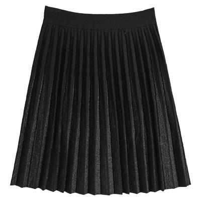 2022百褶裙秋冬针织短裙