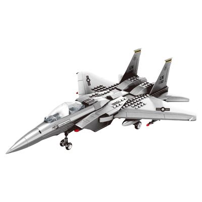 万格鹰式战斗机模型积木