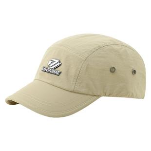 路瓦帽子男款夏季薄款防晒遮颧骨棒球帽男士户外登山徒步遮阳透气