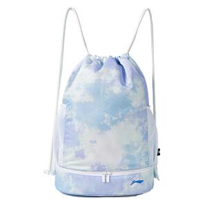 李宁游泳包女干湿分离双肩背包便携泳衣收纳袋专用防水包健身运动