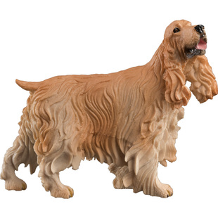 儿童仿真狗狗宠物狗模型玩具可卡犬萨摩耶威玛猎犬狼狗金毛犬藏獒