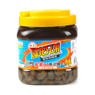 陆龙兄弟家宴4A黄泥螺1.8kg大桶装个大 老宁波特产上海风味醉泥螺