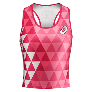 赞助运动员同款！田径精英Asics女子专业训练背心田径分体比赛服