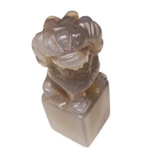 玛瑙文房四宝创意实用复古礼盒套装印章镇尺毛笔书法高档文创礼品