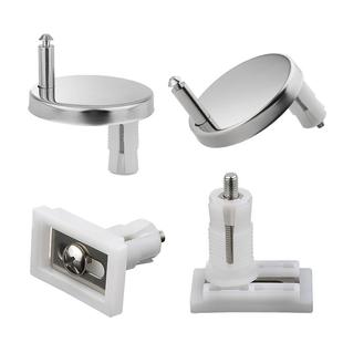 马桶盖固定螺栓通用坐便器马桶盖子坐圈固定零件配件螺丝卡扣上装