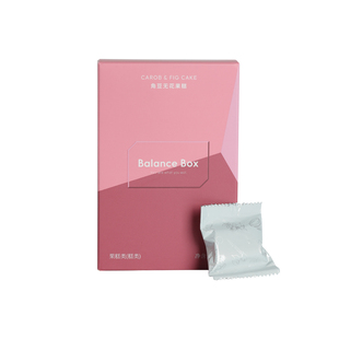 均衡小站角豆无花果糕搭配种子循环茶女性健康零食