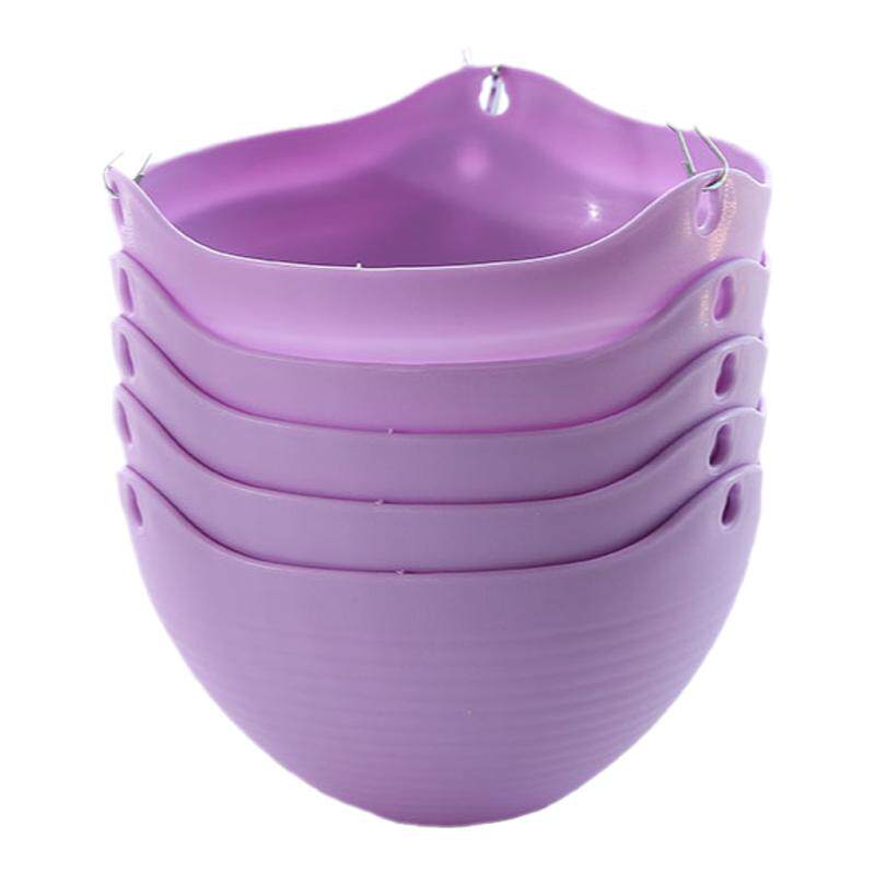 5个大号树脂PP 吊篮盆园艺花盆加厚吊兰盆垂吊盆吊盆挂盆绿萝吊兰