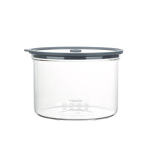 高硼硅耐热耐冷玻璃保鲜盒收纳盒储物罐家用厨房耐高温腌菜泡菜罐