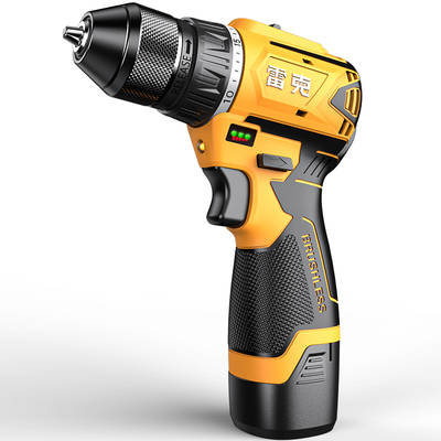 雷克手电钻无级变速16v无刷电机