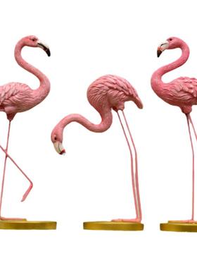 火烈鸟橱窗动物多肉橱窗园艺