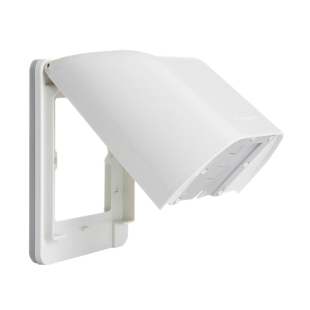 松下开关插座86型宏彩超大个插座防水盒防溅盒厚型插座保护罩盖板