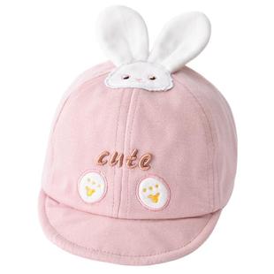 婴儿帽子秋冬季儿童鸭舌帽男女宝宝棒球帽可爱超萌婴幼儿外出遮阳