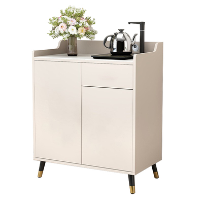 免拉手餐边柜现代简约岩板茶水柜