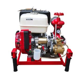 东进手抬机动消防泵组高压真空水泵2.5寸3C认证柴油汽油机高扬程