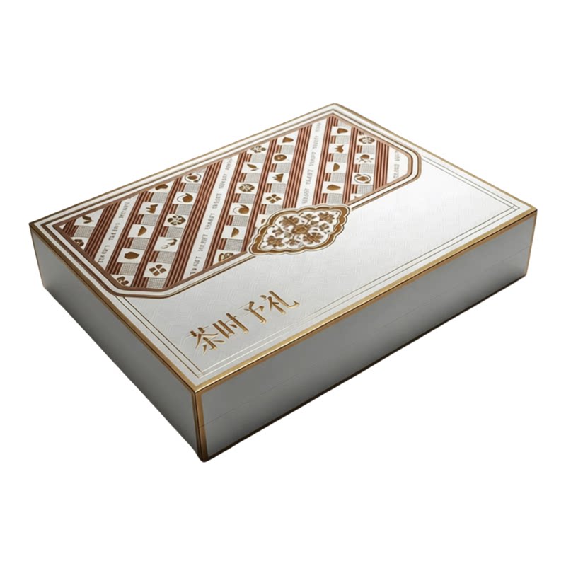 高端烫金茶叶空礼盒6泡定制