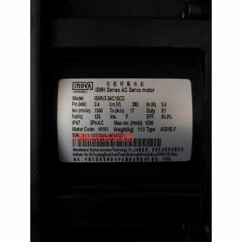 议价汇川伺服电机  ISMV3-24C15CD-A331B-F  2.4KW  现货   欢迎