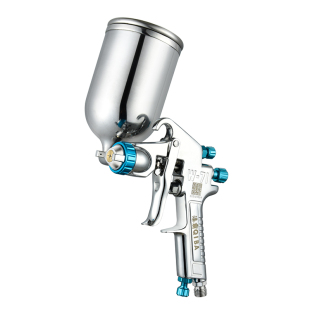 漆霸W-71/-77气动喷漆枪家具汽车油漆专用上下壶多口径高雾化喷壶