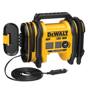 得伟电动充气泵20V锂电充气泵汽车轮胎打气泵抽气吸气机DCC020IB