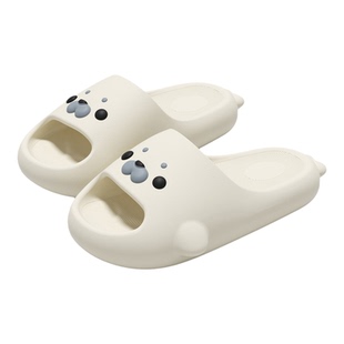 4.0踩屎感凉拖鞋女款夏季居家浴室厚底防滑可爱小海豹凉拖鞋外穿