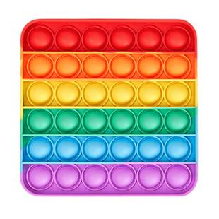 网红按按乐儿童益智女孩高端玩具解减压彩虹捏捏乐可啃咬挤宝宝男