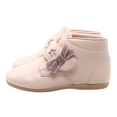 littlewinkaa蝴蝶结女童短靴