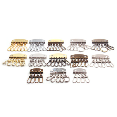 手工皮具DIY配件朱丹钥匙扣