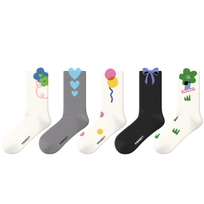 PRIMEET/派米女凸凸袜中筒袜