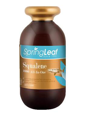 Spring Leaf绿芙角鲨烯六合一胶囊心脑健康365粒/瓶营养补充剂