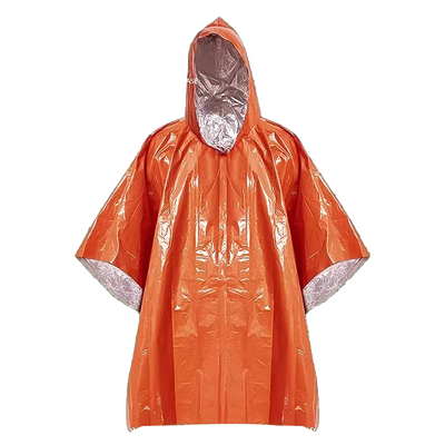 便携式铝箔野外求生防失温防寒冻雨衣户外露营登山应急保温急救毯