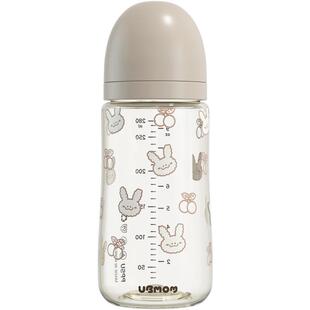 ubmom新生儿防胀气奶瓶0到一36个月宝宝初生专用防呛通用贝亲奶嘴