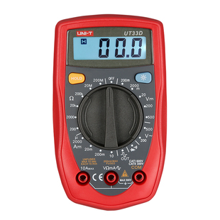 优利德UT33D便携式万用表数字高精度小型防烧万能表电工维修