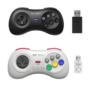 8Bitdo八位堂M30 MDmini版2.4G无线格斗手柄Switch世嘉SEGA游戏机