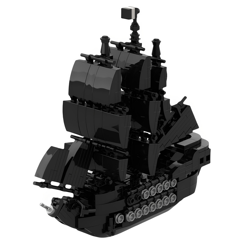 MOC-120550黑珍珠船只
