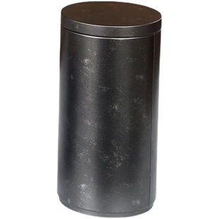 金属茶叶铁罐普洱茶福鼎老白茶100g茶饼罐一百克饼茶铁盒包装盒