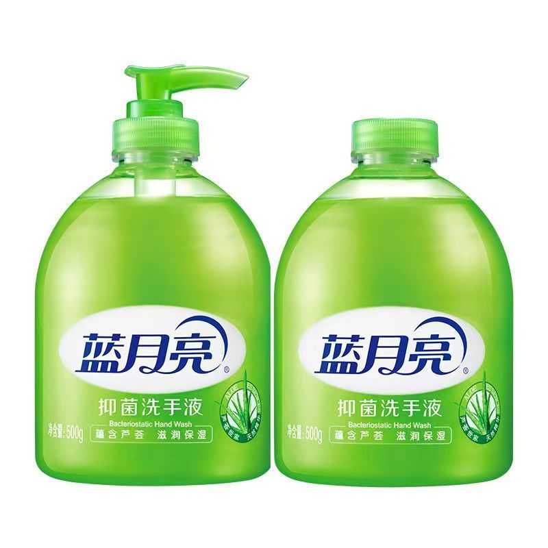 蓝月亮芦荟清洁滋润洗手液500g