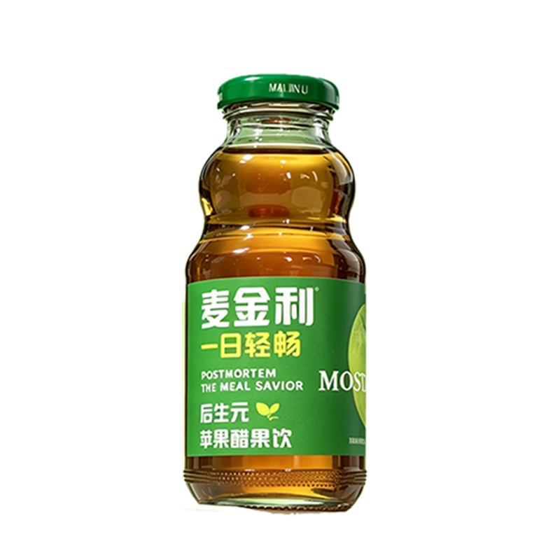 麦金利苹果醋后生元果饮蓝莓味