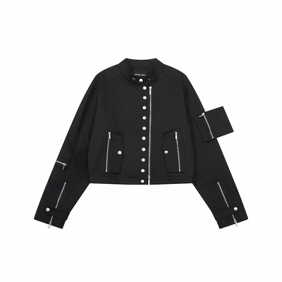 散养文化「朋光」立领短夹克外套