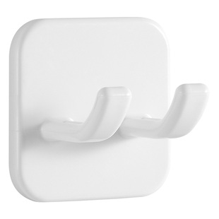 插头挂钩粘钩强力粘胶免打孔电源线厨房墙壁挂收纳神器插头固定器