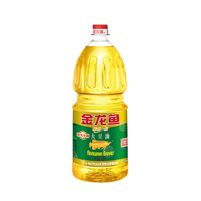 金龙鱼精炼一级大豆油1.8L
