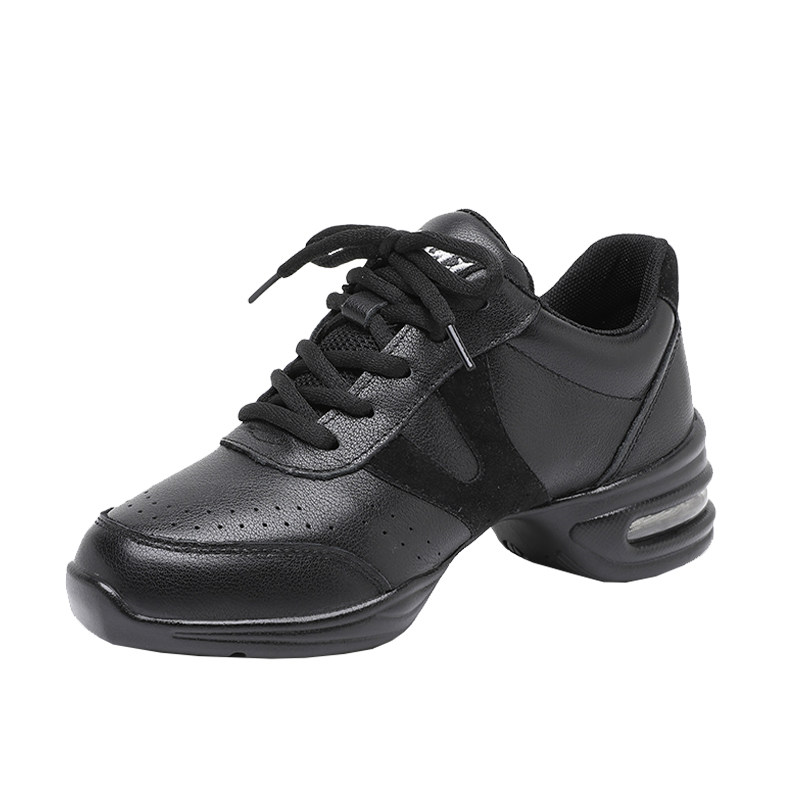 劲型新款真皮软底现代舞鞋