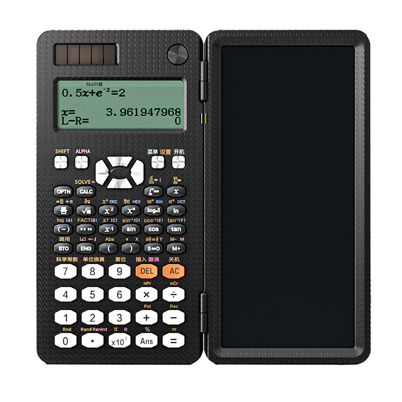 NewYes科学函数计算器991CN X中文版带写字板初高中大学考研推荐物化竞赛函数不等式方程考试推荐