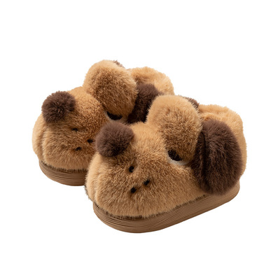 儿童包跟棉拖鞋2025秋冬季保暖