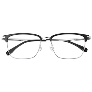 大脸眼镜男款近视三合一磁吸套镜墨镜太阳镜夹片160mm超宽加宽脸